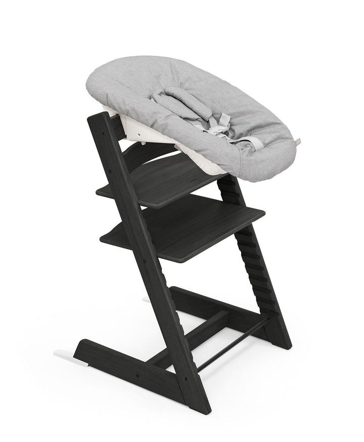 Tripp Trapp Newborn Bundle + Baby Set - Oak Black