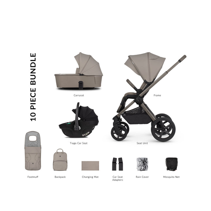 Venicci Tinum Upline 2 3in1 - Taupe
