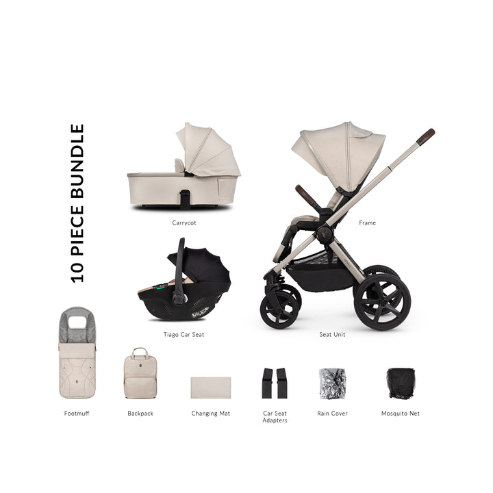 Venicci Tinum Upline 2 3in1 - Stone Beige