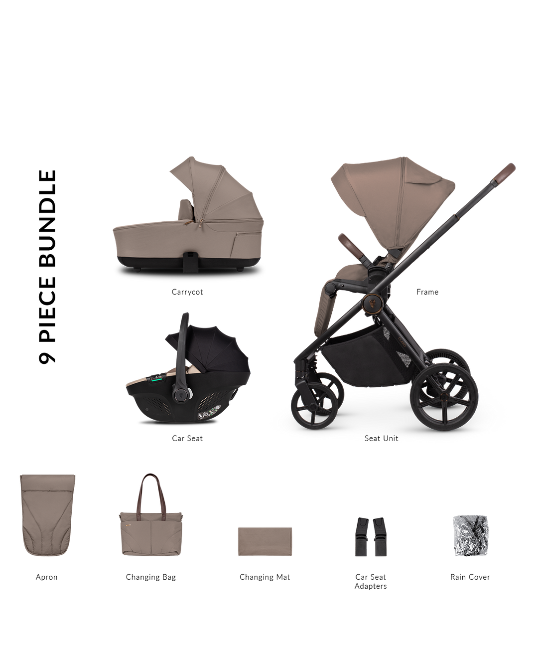 Venicci Claro 2 3 in 1 - Almond