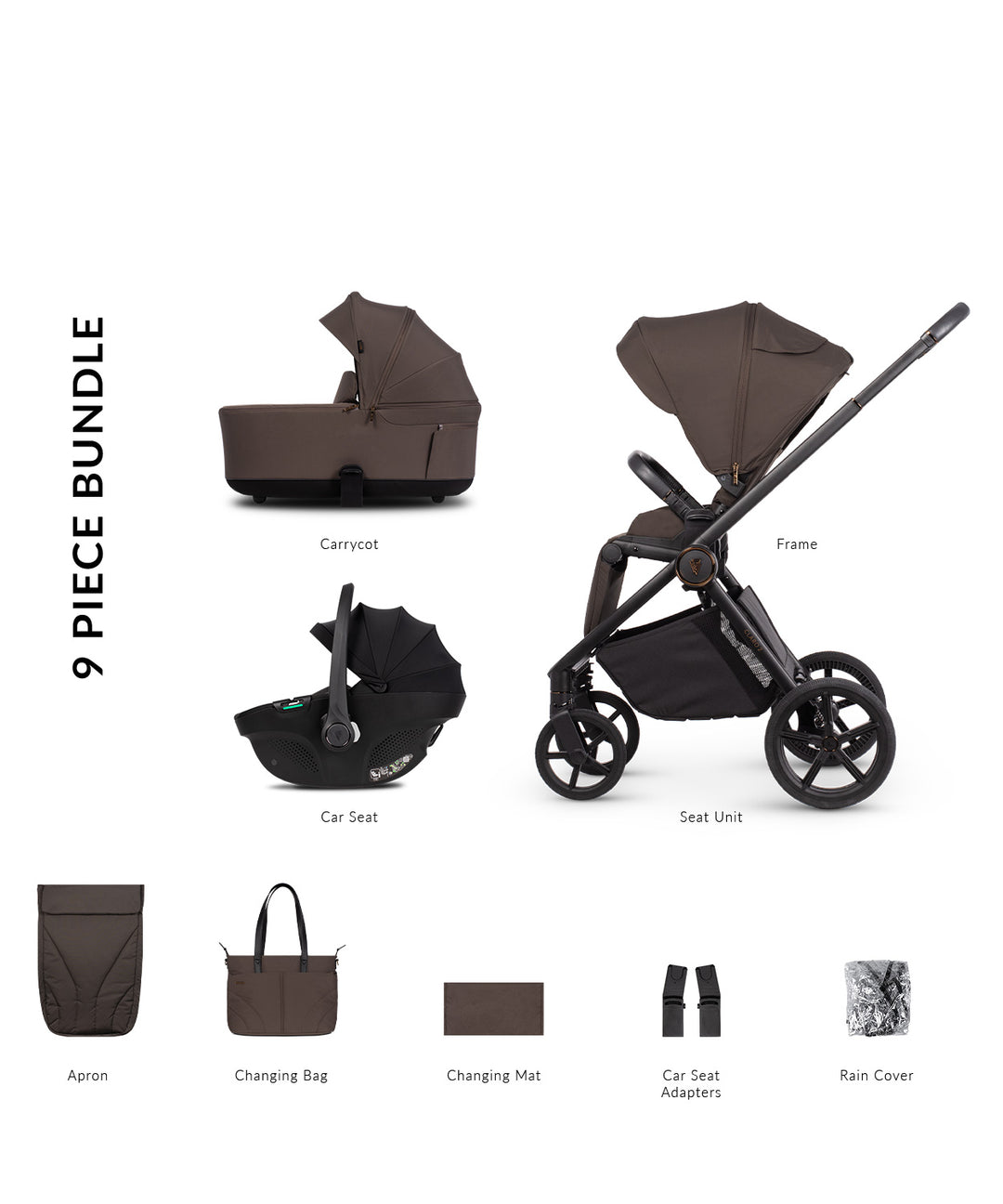 Venicci Claro 2 3 in 1 - Chocolate