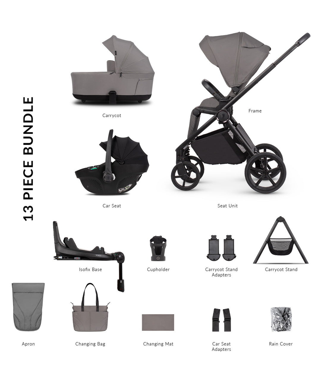 Venicci Claro 2 4 in 1 Plus - Fog