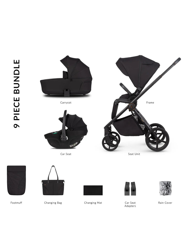 Venicci Claro 3 in 1 including Tiago 360 - Noir