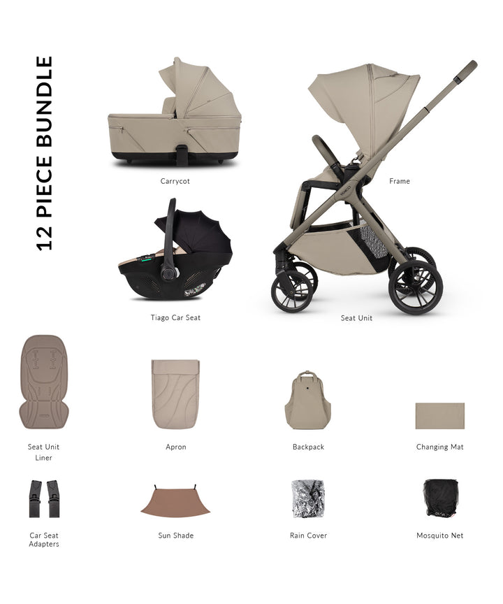Venicci Tila 3 in 1 - Noce