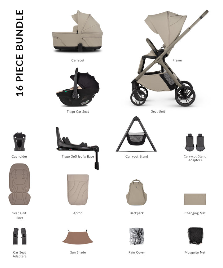 Venicci Tila 4 in 1 Plus - Latte