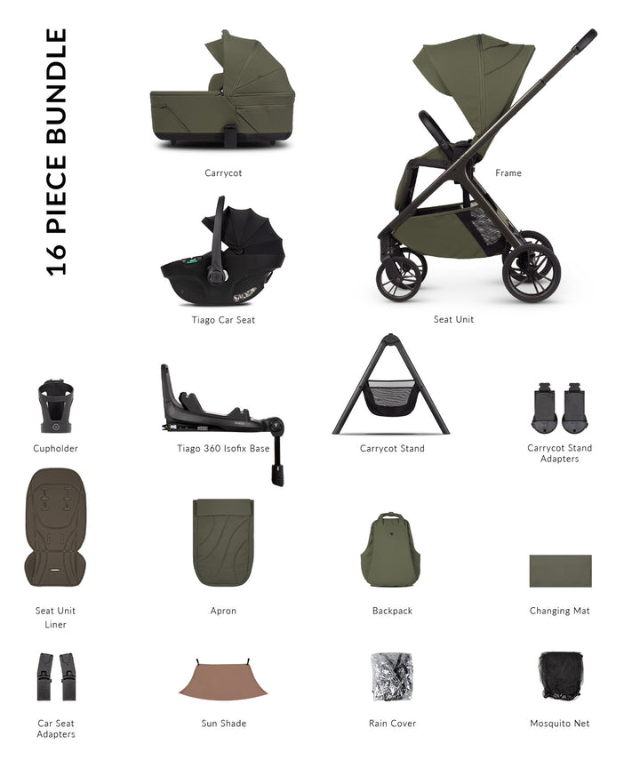 Venicci Tila 4 in 1 Plus - Olive