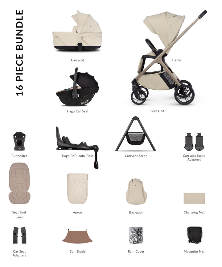 Venicci Tila 4 in 1 Plus - Sabbia