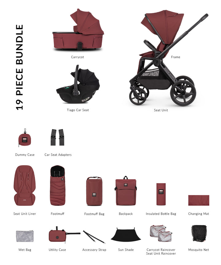 Venicci Upline 3 Hunter 3in1 - Red