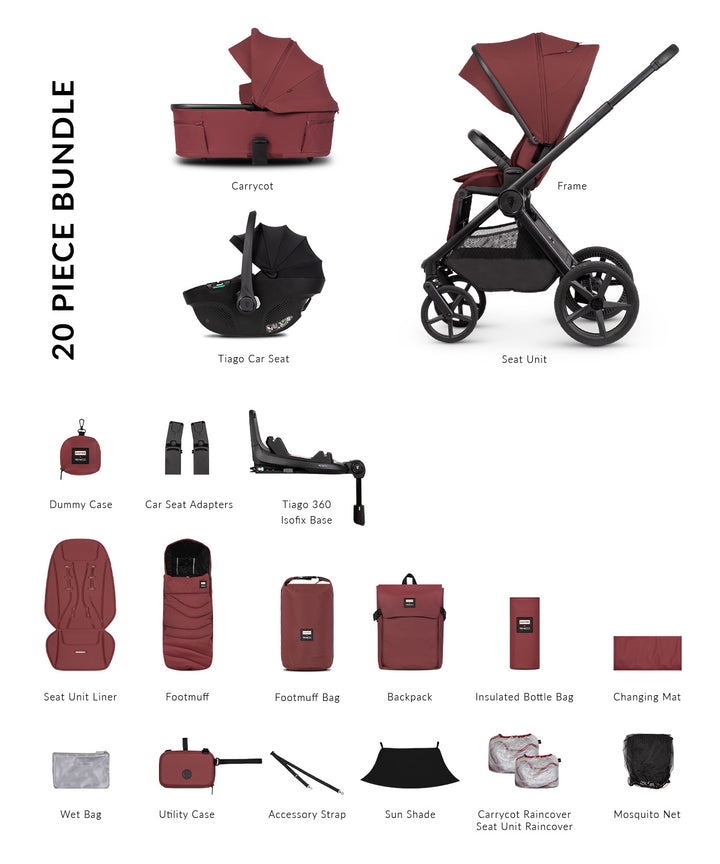 Venicci Upline 3 Hunter 4in1 - Red
