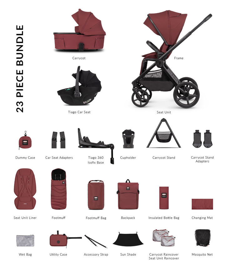 Venicci Upline 3 Hunter 4in1 plus - Red