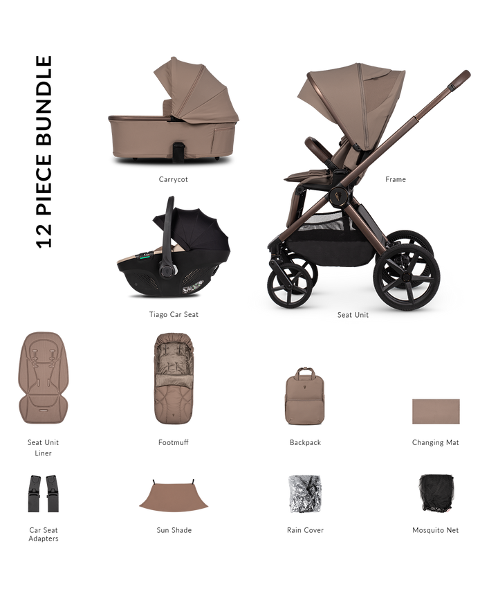 Venicci Tinum Upline 3 3in1 - Sand