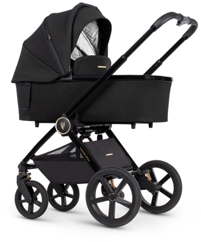 Venicci Tinum Upline 3 in 1 (Tiago) + Isofix Base - All Black