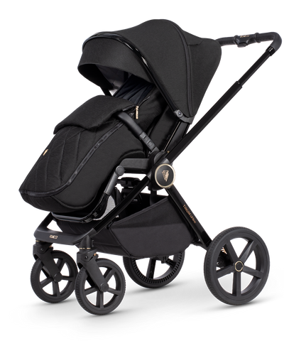 Venicci Tinum Upline 3 in 1 (Tiago) + Isofix Base - All Black