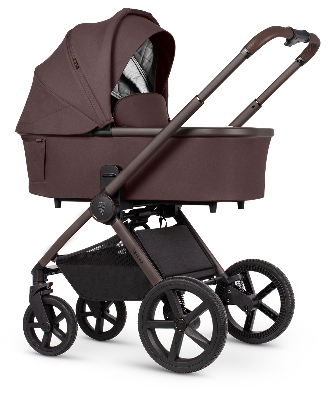 Venicci Tinum Upline 2 SE Maxi-Cosi Pebble Pro2 Bundle - Burgundy