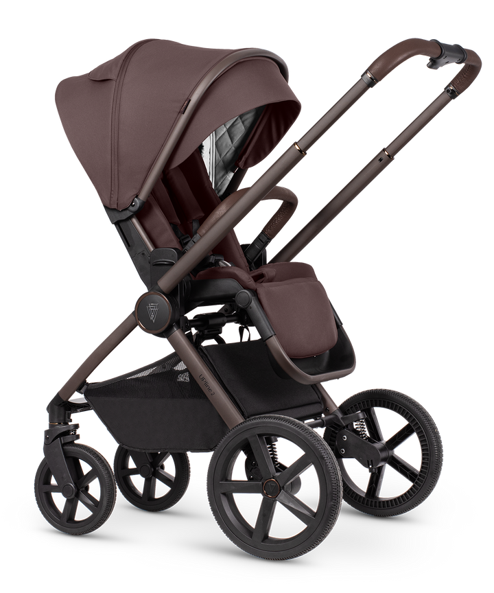 Venicci Tinum Upline 2 SE Maxi-Cosi Pebble Pro2 Bundle - Burgundy