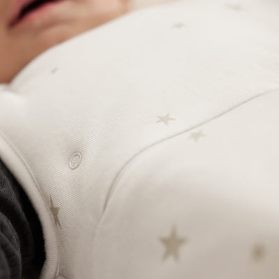 SnuzPouch Sleeping Bag 1.0 Tog (0-6 Months) - White Star