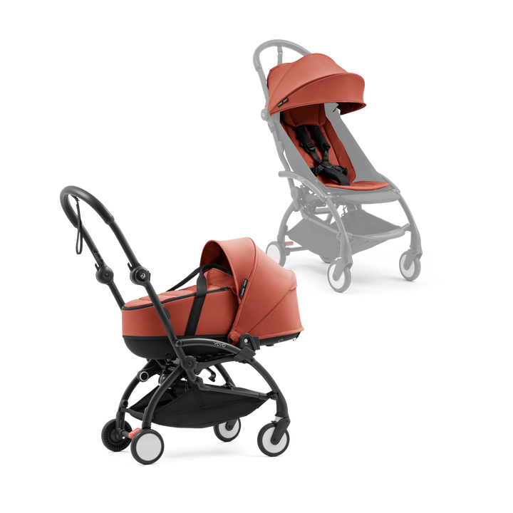 Stokke® YOYO 5 Bassinet & 6+ Stroller - Berry