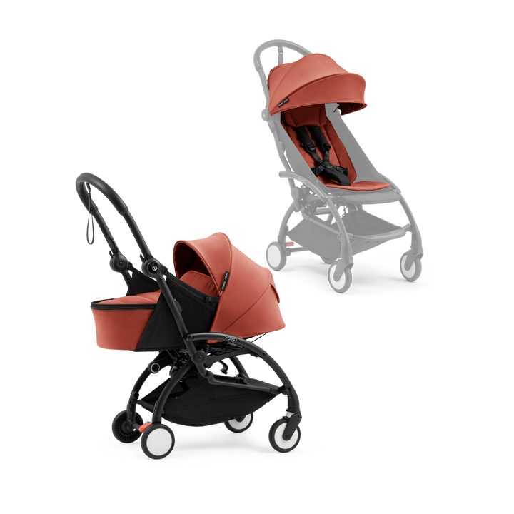 Stokke® YOYO 5 Newborn Pack & 6+ Stroller - Berry