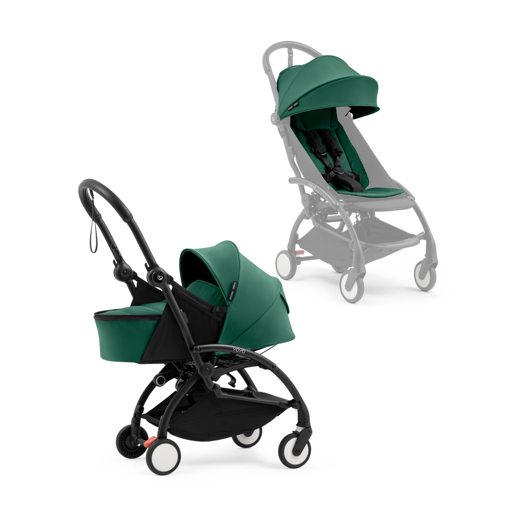 Stokke® YOYO 5 Newborn Pack & 6+ Stroller - Forest
