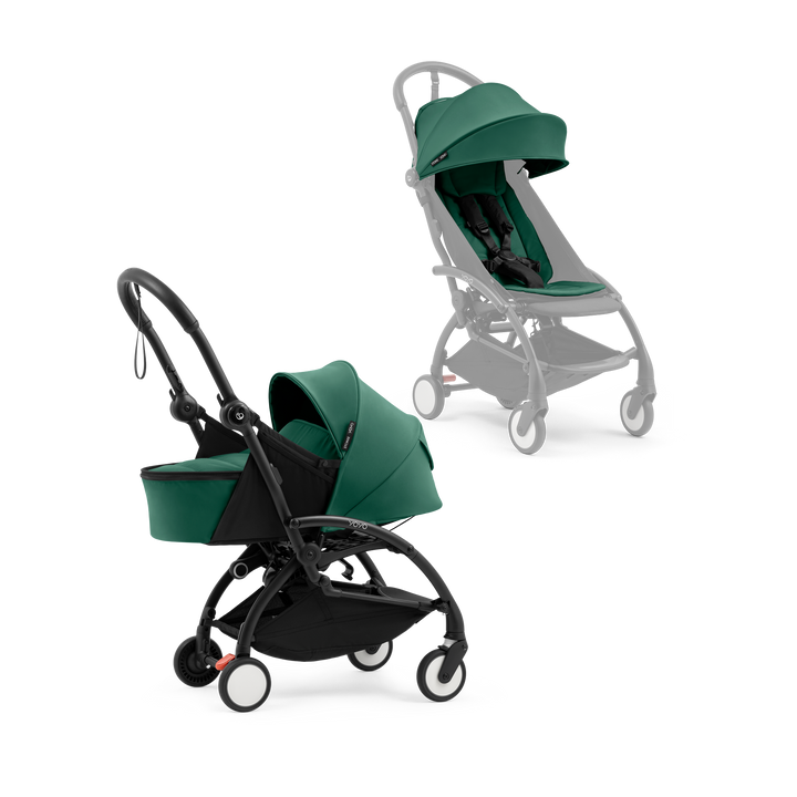 Stokke® YOYO 5 Newborn Pack & 6+ Stroller - Forest