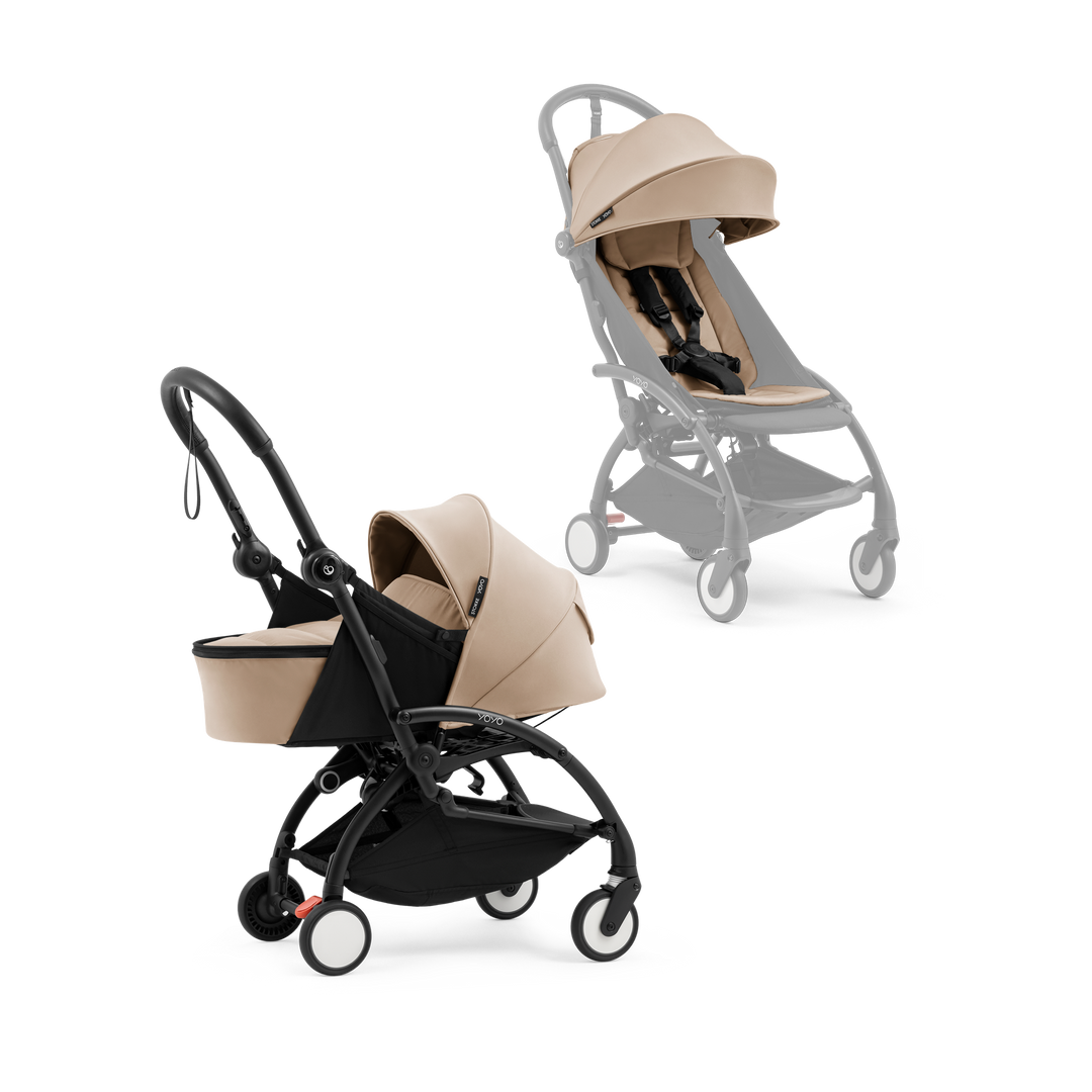 Stokke® YOYO 5 Newborn Pack & 6+ Stroller - Taupe