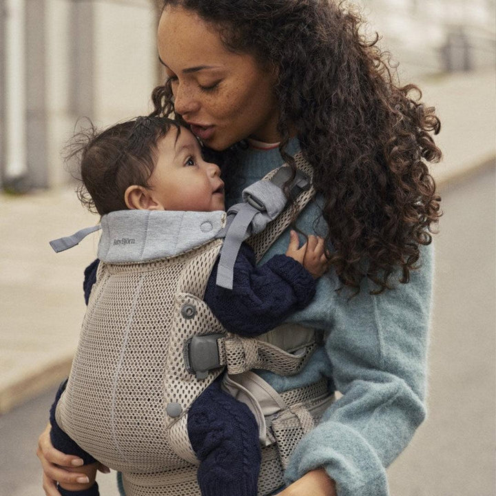 Baby Bjorn Harmony 3D Mesh Carrier - Grey Beige