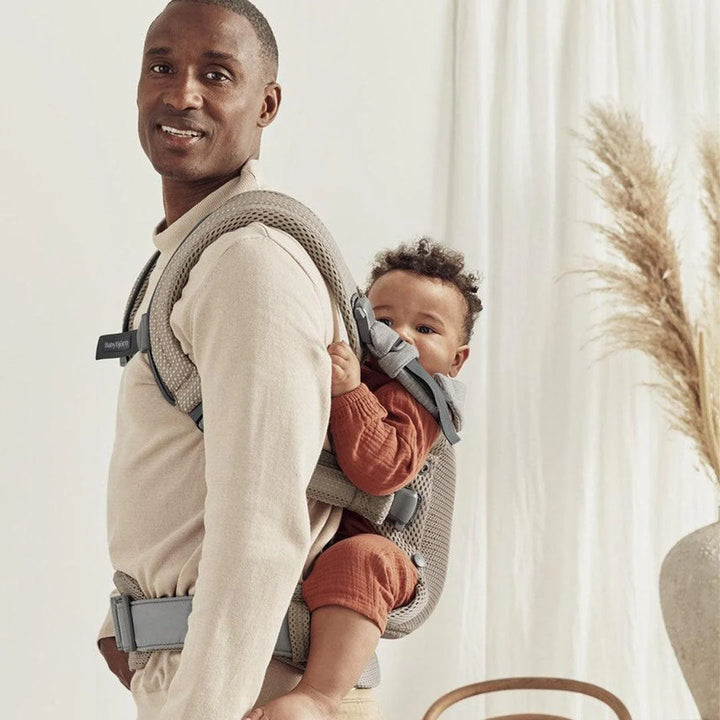 Baby Bjorn Harmony 3D Mesh Carrier - Grey Beige