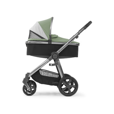 Babystyle Oyster 3 Essential Bundle with Cybex Cloud T & Base - Spearmint