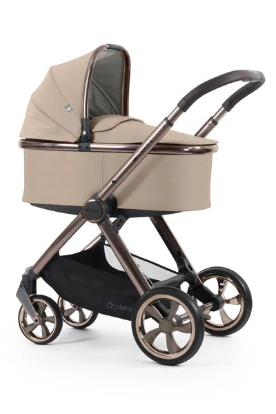 Babystyle Oyster 4 Luxury 360 Travel System Bundle - Fawn