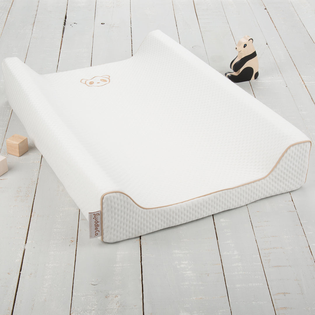 CuddleCo Bamboo Changing Mat - Natural