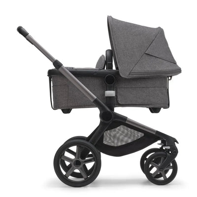 Bugaboo Fox 5 Complete - Black/Grey Melange