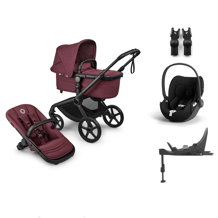 Bugaboo Fox 5 Renew Cloud T Bundle - Dark Cherry