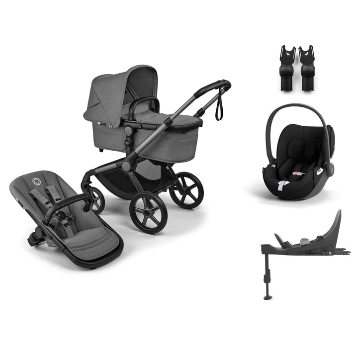 Bugaboo Fox 5 Renew Cloud T Bundle - Moon Grey