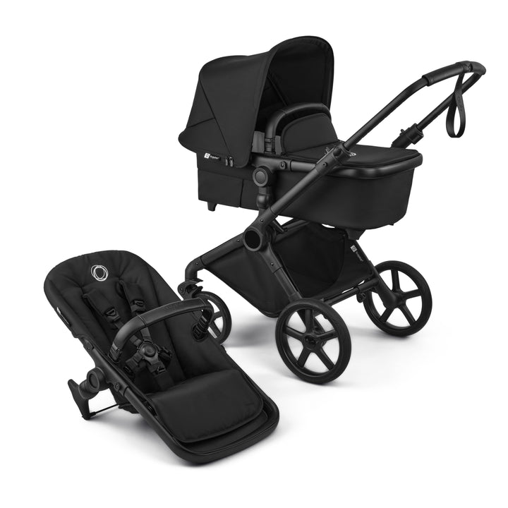 Bugaboo Fox Cub Essential Bundle - Black/Heritage Black