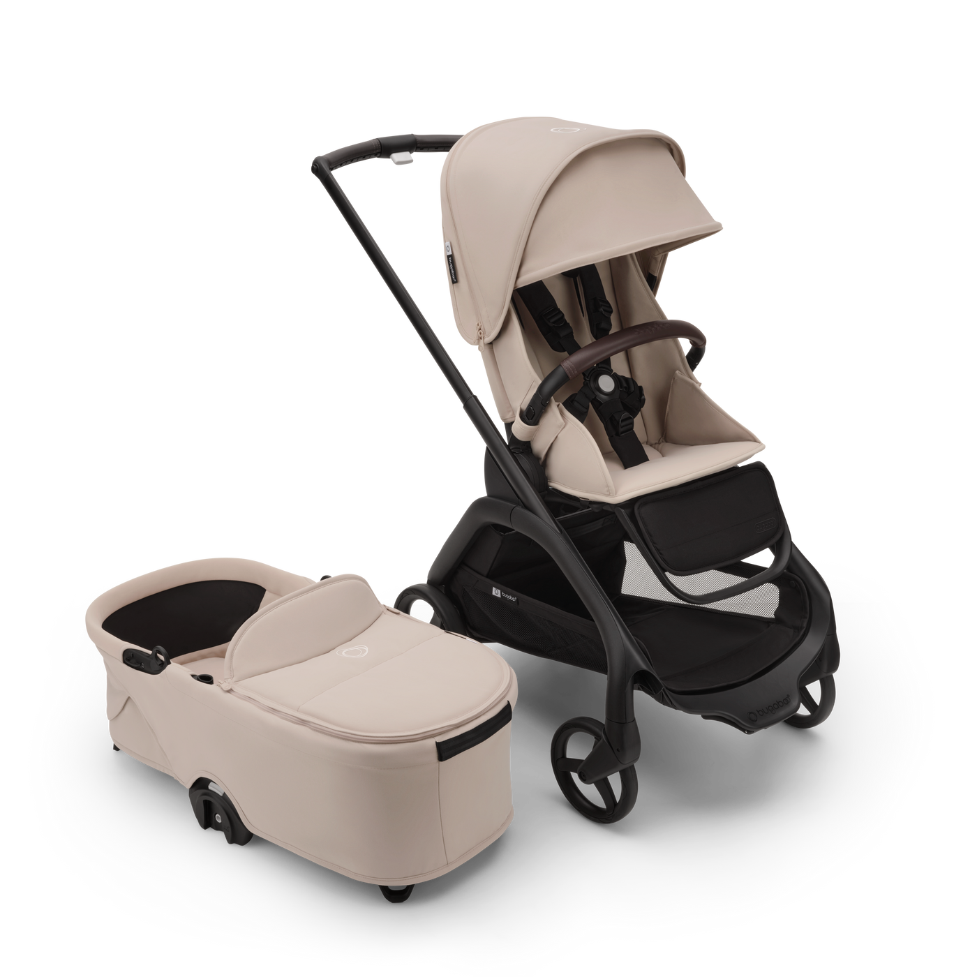 Bugaboo Dragonfly Pushchair - Black/Desert Taupe