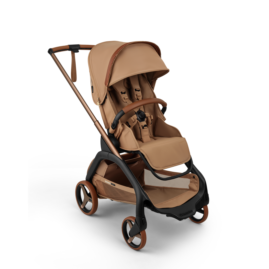 Bugaboo X Stella McCartney Dragonfly Plus Pushchair - Tobacco Brown