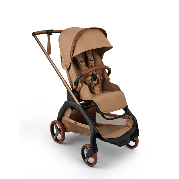 Bugaboo X Stella McCartney Dragonfly Plus Pushchair - Tobacco Brown