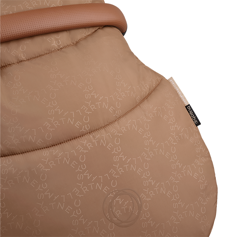 Bugaboo X StellaMcCartney footmuff - Tobacco Brown