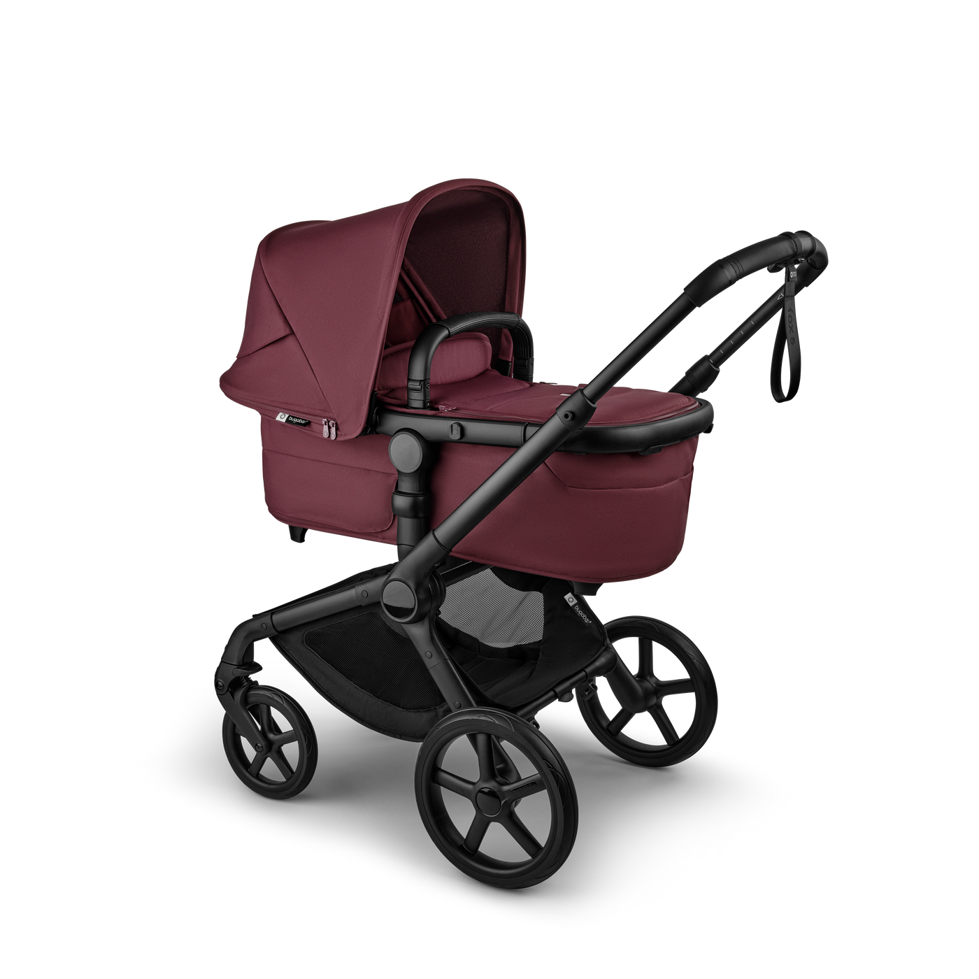 Bugaboo Fox 5 Renew Ultimate Cloud T Bundle  - Black/Dark Cherry