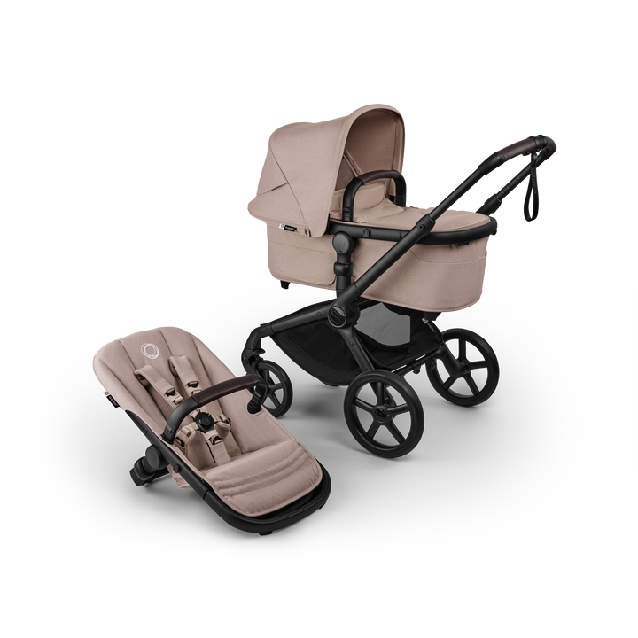 Bugaboo Fox 5 Renew Complete - Black/Desert Taupe Melange