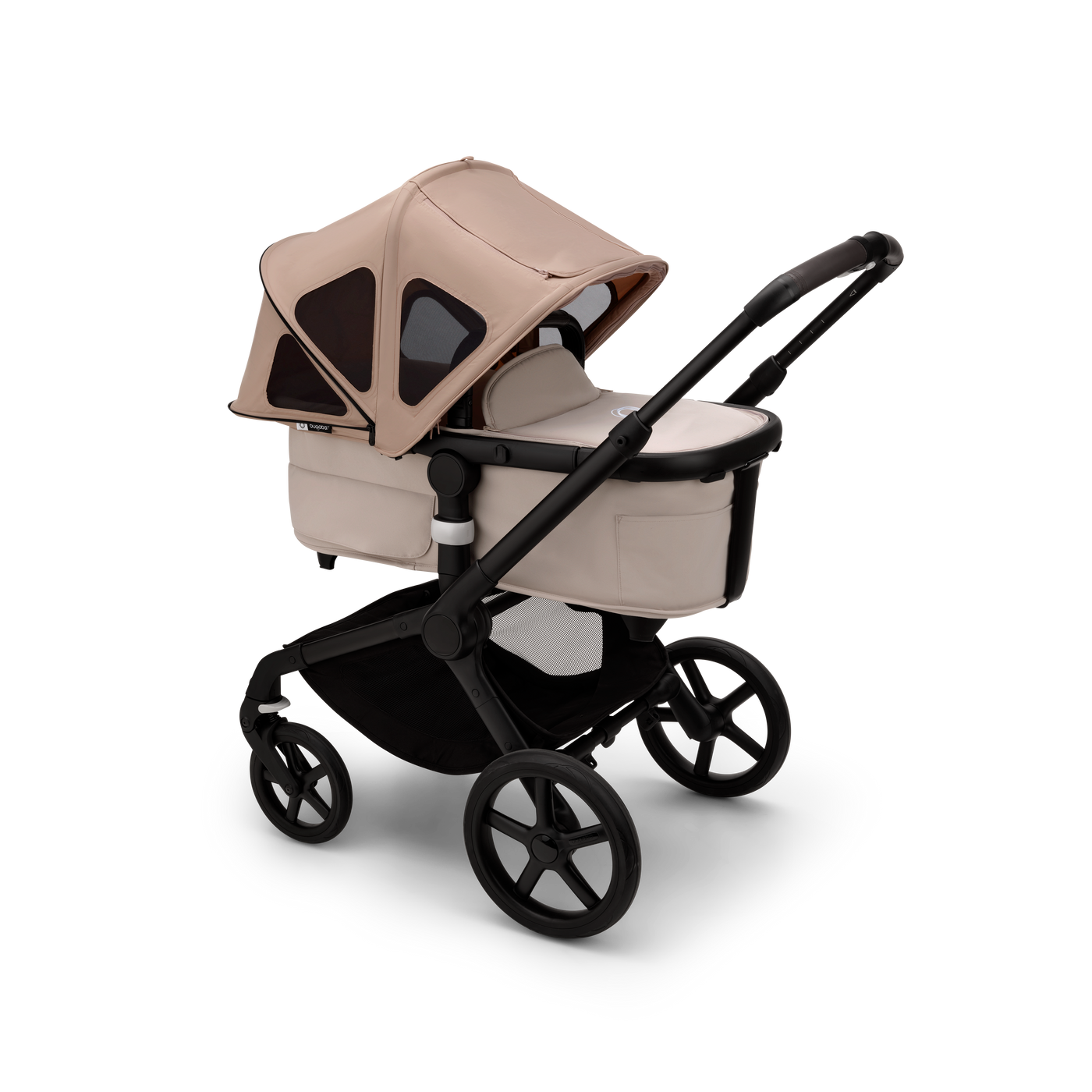 Bugaboo Fox Cameleon 3 Lynx Breezy Sun Canopy Dune Taupe Baby Nest