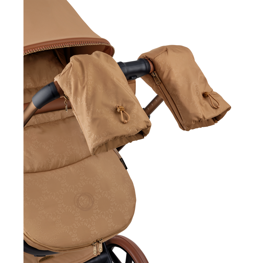 Bugaboo X Stella McCartney Mittens - Tobacco Brown
