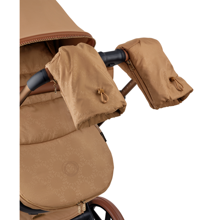 Bugaboo X Stella McCartney Mittens - Tobacco Brown