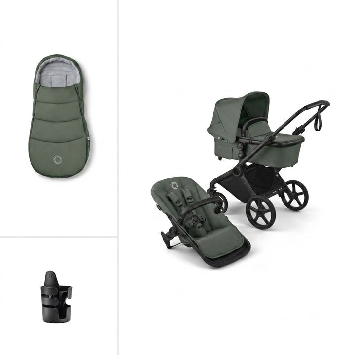 Bugaboo Fox Cub Essential Bundle - Forest Green