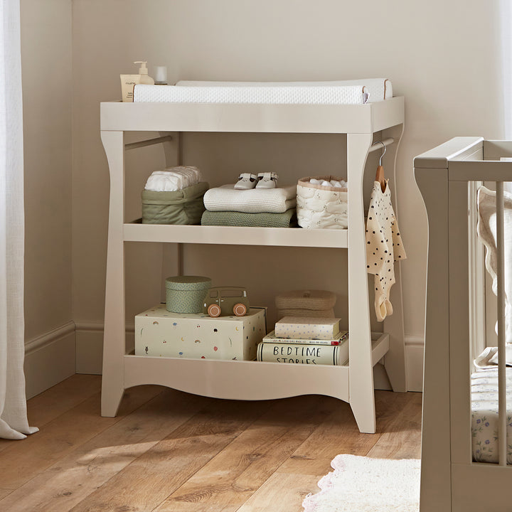 CuddleCo Clara Mini Changer- Cashmere/Ash