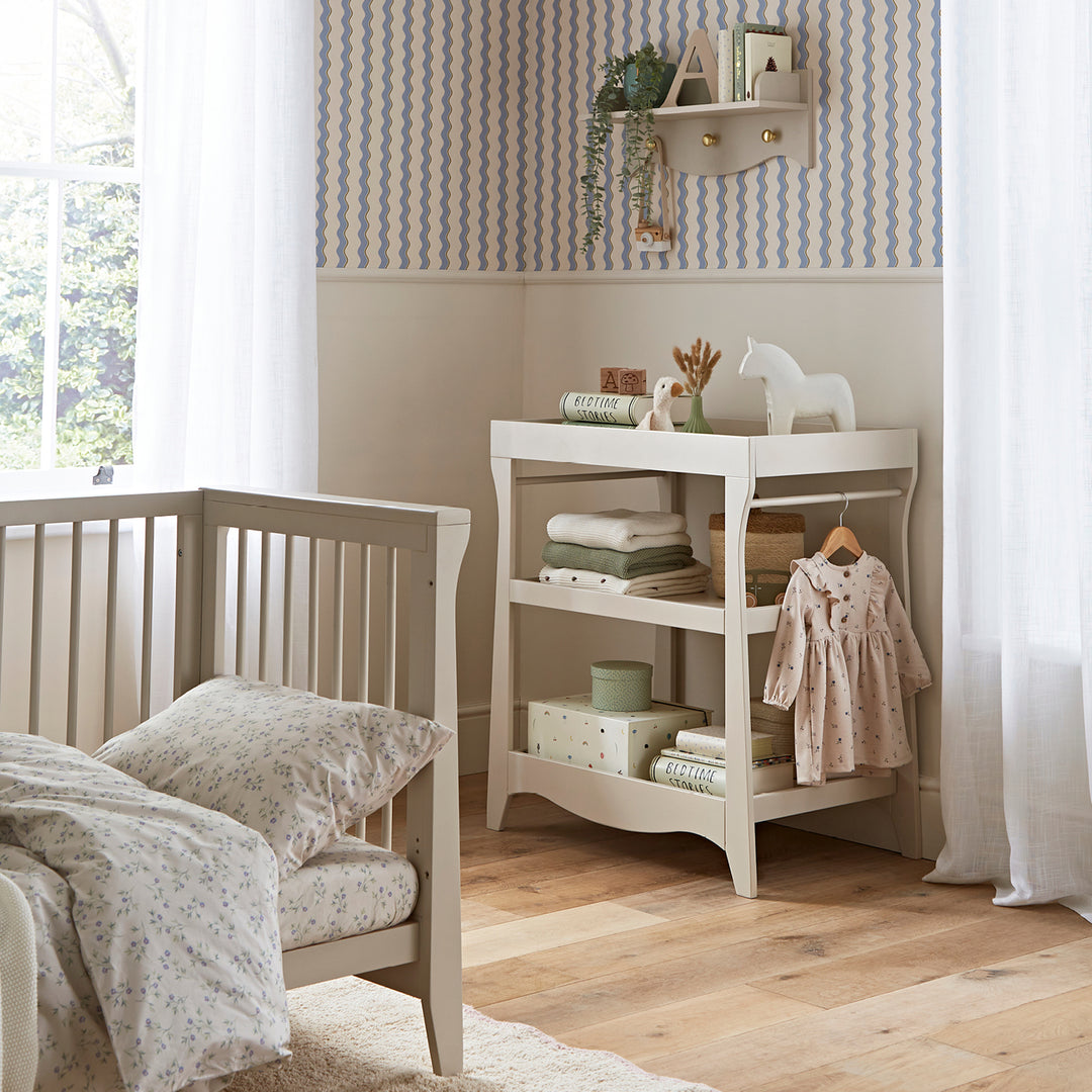 CuddleCo Clara Mini Changer- Cashmere/Ash
