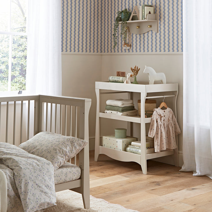 CuddleCo Clara Mini Changer- Cashmere/Ash