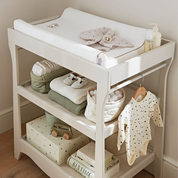 CuddleCo Clara Mini Changer- Cashmere/Ash