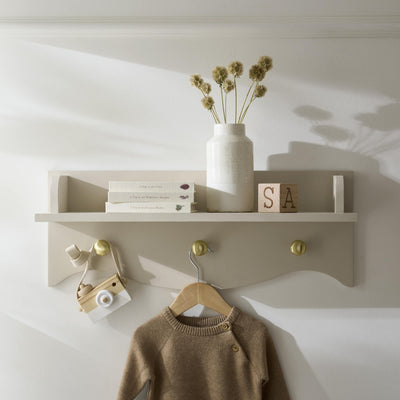 CuddleCo Clara Shelf - Cashmere/Ash