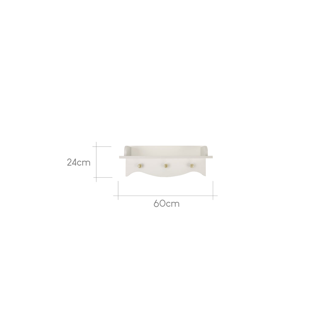 CuddleCo Clara Shelf - Cashmere/Ash